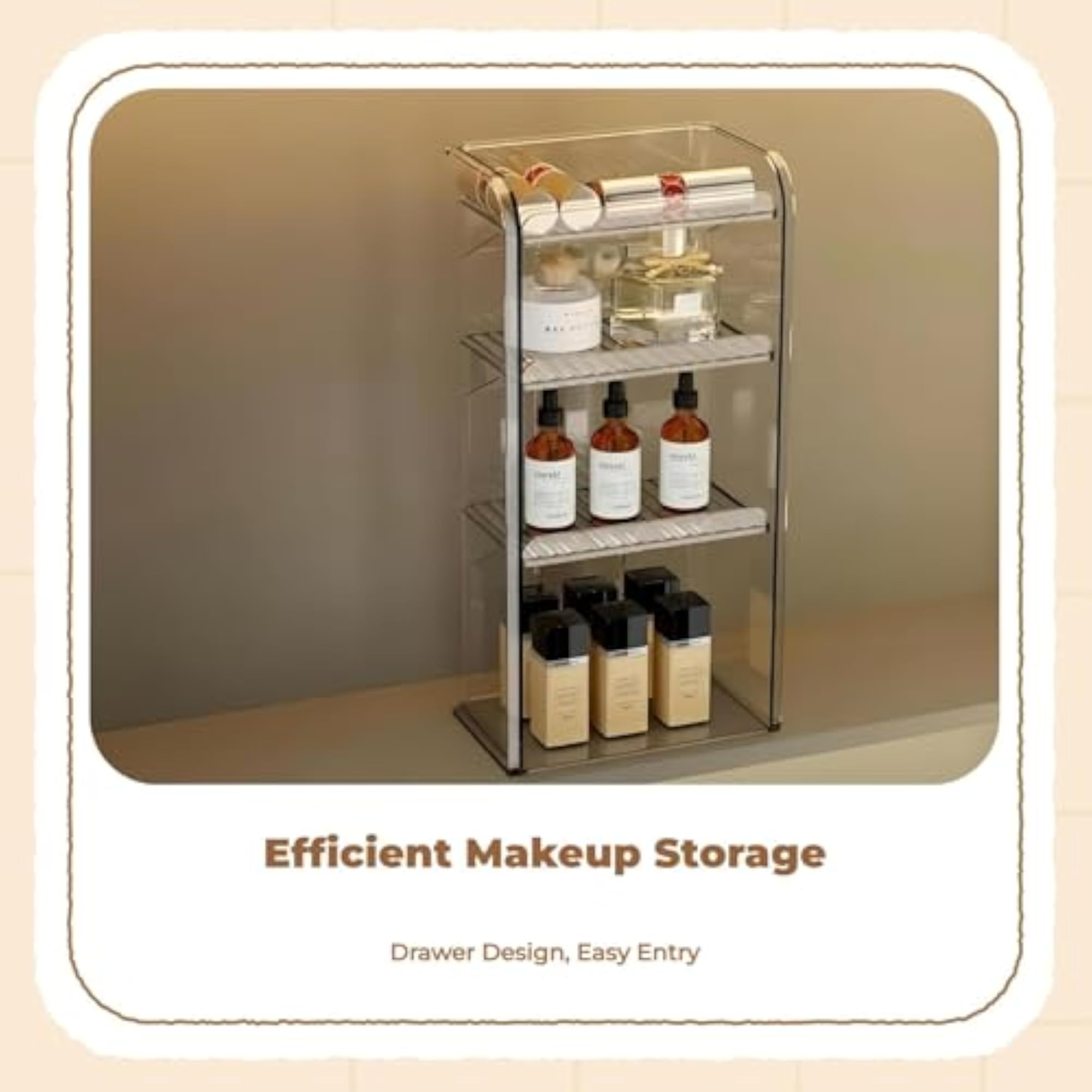 Multifunctional Makeup Organizer Storage Box